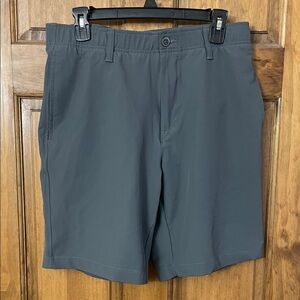 Under Armour Men's Charcoal Flat Front Shorts